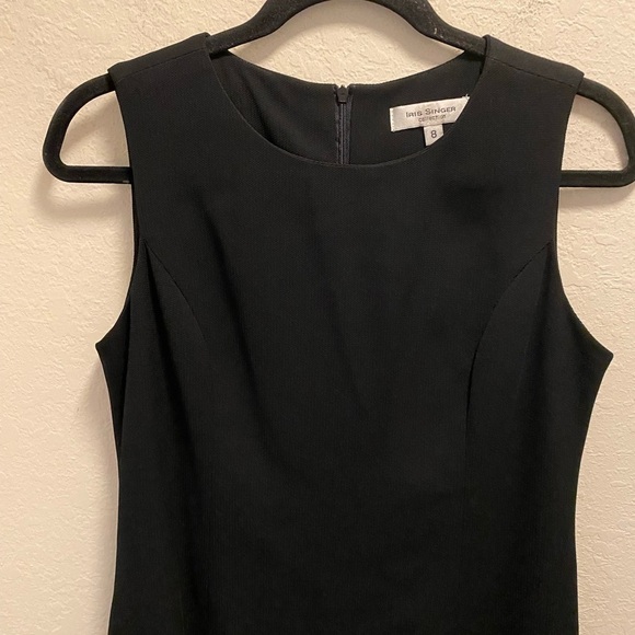 Iris Singer Collection Sleeveless Little Black Dress Size 8 - Picture 3 of 8